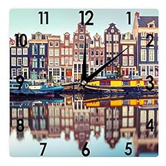 Square wall clock for sale  Delivered anywhere in UK