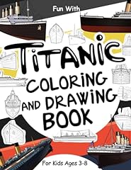 Titanic coloring drawing for sale  Delivered anywhere in UK
