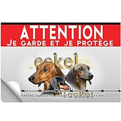 Adhésif plastifié attention d'occasion  Livré partout en France