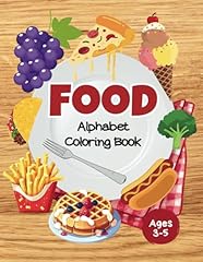 Food alphabet coloring for sale  Delivered anywhere in UK