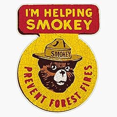 Print vintage smokey for sale  Delivered anywhere in USA 