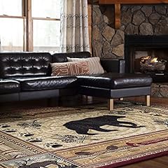 Universal rugs black for sale  Delivered anywhere in USA 