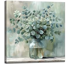 Eucalyptus flower glass for sale  Delivered anywhere in USA 