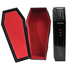 Black plastic coffin for sale  Delivered anywhere in USA 