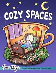 Cozy spaces coloring gebraucht kaufen  Wird an jeden Ort in Deutschland