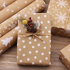 5pc christmas wrapping for sale  Delivered anywhere in UK