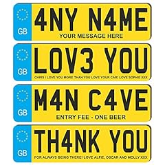 Custom license plate for sale  Delivered anywhere in UK