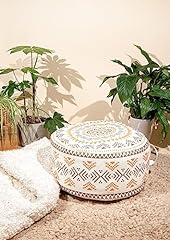 Boho style pouffe for sale  Delivered anywhere in Ireland