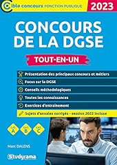 Concours dgse catégories d'occasion  Livré partout en France