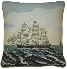 Deluxe pillows needlepoint for sale  Delivered anywhere in USA 
