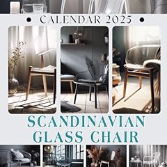 Scandinavian glass chair for sale  Delivered anywhere in UK