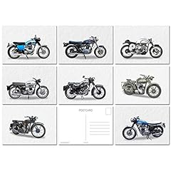 Felicitas motorbike postcard for sale  Delivered anywhere in UK