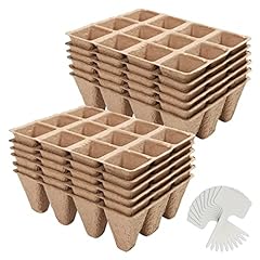 Used, Biodegradable Plant Pots 5cm, 144 Pcs Peat Pots Seed for sale  Delivered anywhere in UK