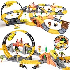 OR OR TU 342Pcs Construction Race Track Toys Car Set for sale  Delivered anywhere in Canada