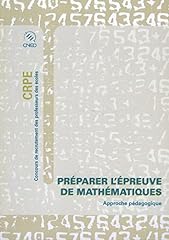 Préparer épreuve mathématiq d'occasion  Livré partout en France