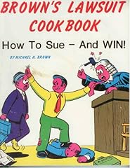 Brown lawsuit cookbook for sale  Delivered anywhere in USA 