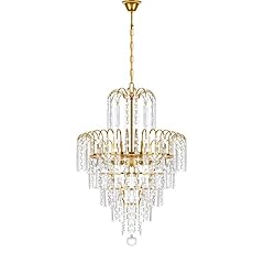 Ridgeyard lampadario cristallo usato  Spedito ovunque in Italia 