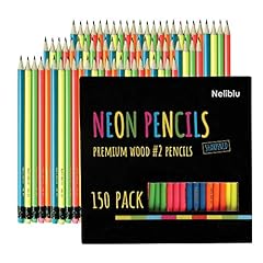 Amazaque neon pencils for sale  Delivered anywhere in UK