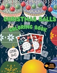 Christmas balls coloring gebraucht kaufen  Wird an jeden Ort in Deutschland