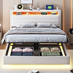 Letto imbottito 140x200cm usato  Spedito ovunque in Italia 