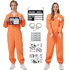 Prisoner jumpsuit men for sale  Delivered anywhere in USA 