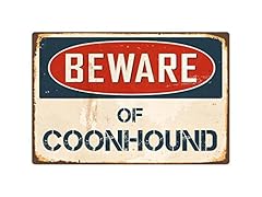 Stickerpirate beware coonhound for sale  Delivered anywhere in USA 