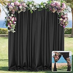 Black backdrop curtain for sale  Delivered anywhere in USA 