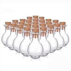 WOPODI 50 Pieces Mini Glass Bottles Jars with Cork for sale  Delivered anywhere in Canada