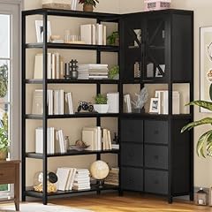 Hauoms corner bookshelf for sale  Delivered anywhere in USA 