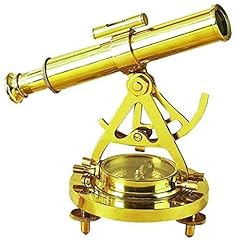 Brass telescope compass for sale  Delivered anywhere in USA 