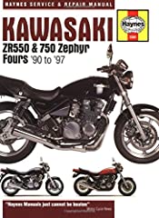Kawasaki ZR550 and 750 Zephyr Fours '90 to '97 for sale  Delivered anywhere in Canada