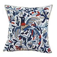 Navy bird cushion for sale  Delivered anywhere in UK