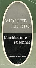 Viollet duc architecture d'occasion  Livré partout en France