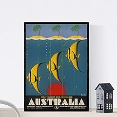 Nacnic vintage poster usato  Spedito ovunque in Italia 