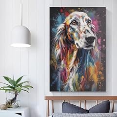 Wall art saluki for sale  Delivered anywhere in UK