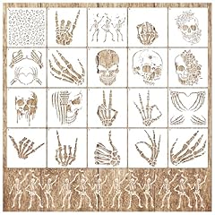 Skull stencils painting for sale  Delivered anywhere in USA 