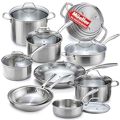 Mueller pots pans for sale  Delivered anywhere in USA 