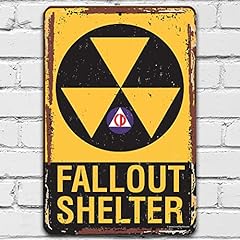 Metal sign fallout for sale  Delivered anywhere in USA 