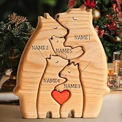 Personalized wooden bears for sale  Delivered anywhere in USA 