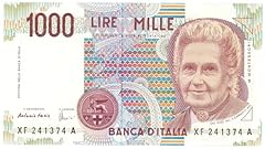 Cartamoneta.com 1000 lire usato  Spedito ovunque in Italia 