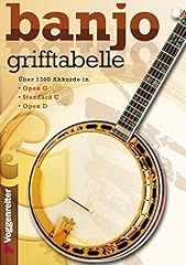 Grifftabelle banjo 1300 gebraucht kaufen  Wird an jeden Ort in Deutschland