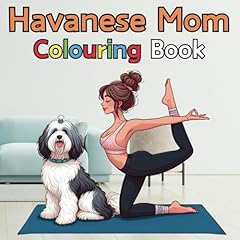 Havanese mom colouring for sale  Delivered anywhere in UK