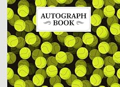 Autograph book tennis for sale  Delivered anywhere in USA 