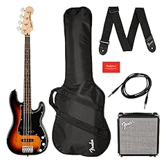Affinity Precision Bass PJ Pack Laurel 3-Colour Sunburst, used for sale  Delivered anywhere in UK