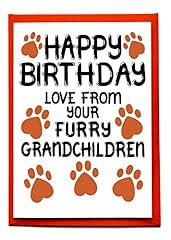 Birthday card furry for sale  Delivered anywhere in Ireland