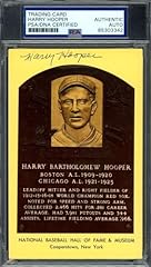 Harry hooper psa for sale  Delivered anywhere in USA 