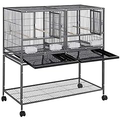 Yaheetech Large Bird Cage Metal Parrot Cage Wide Breeding for sale  Delivered anywhere in UK