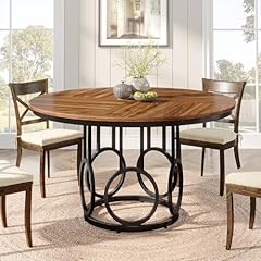 Tribesigns round dining for sale  Delivered anywhere in UK