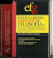 Enciclopedia garzanti filosofi usato  Spedito ovunque in Italia 