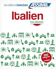 Cahier exercices italien d'occasion  Livré partout en France